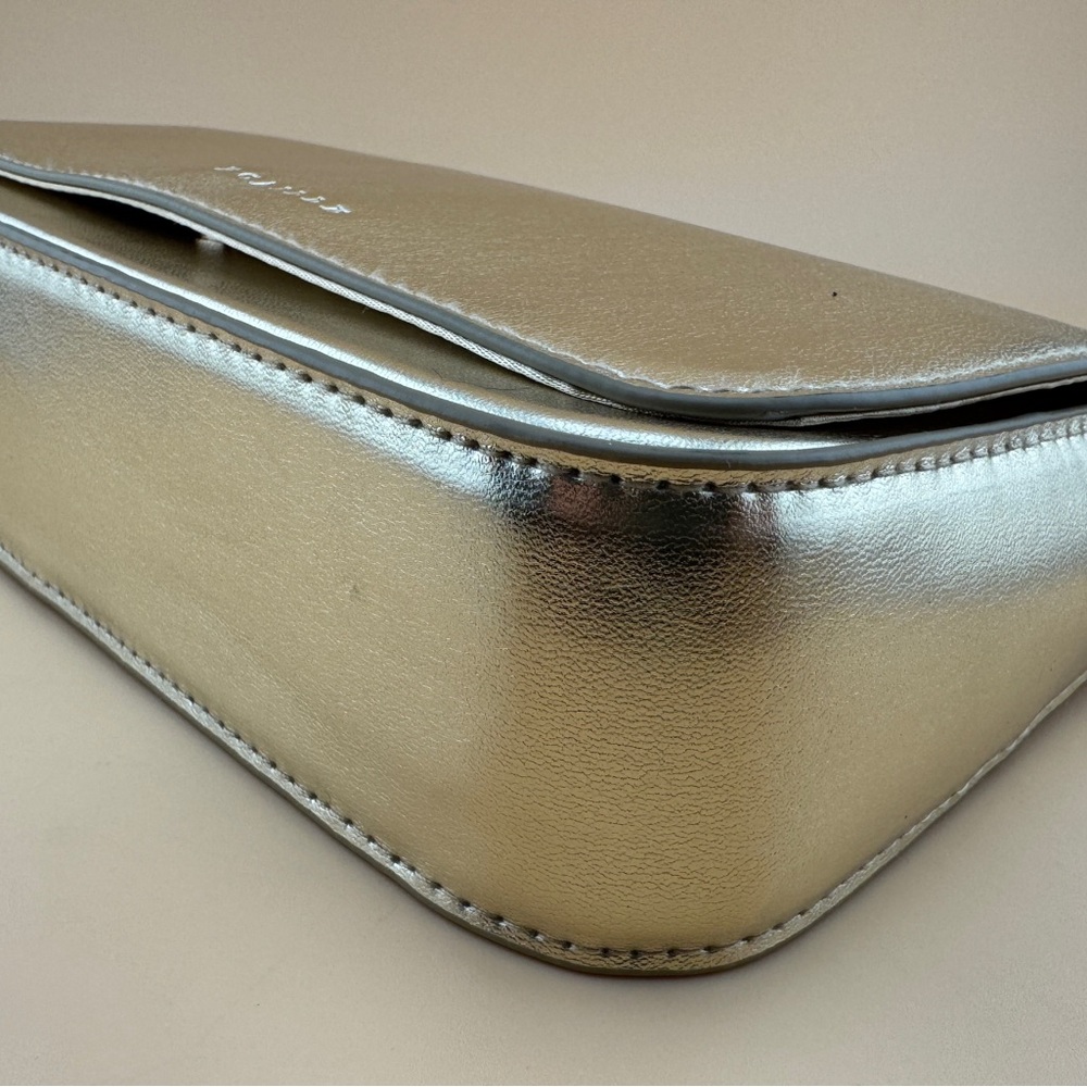 Chantecaille Metallic Gold Make Up Bag - Picture 9 of 10